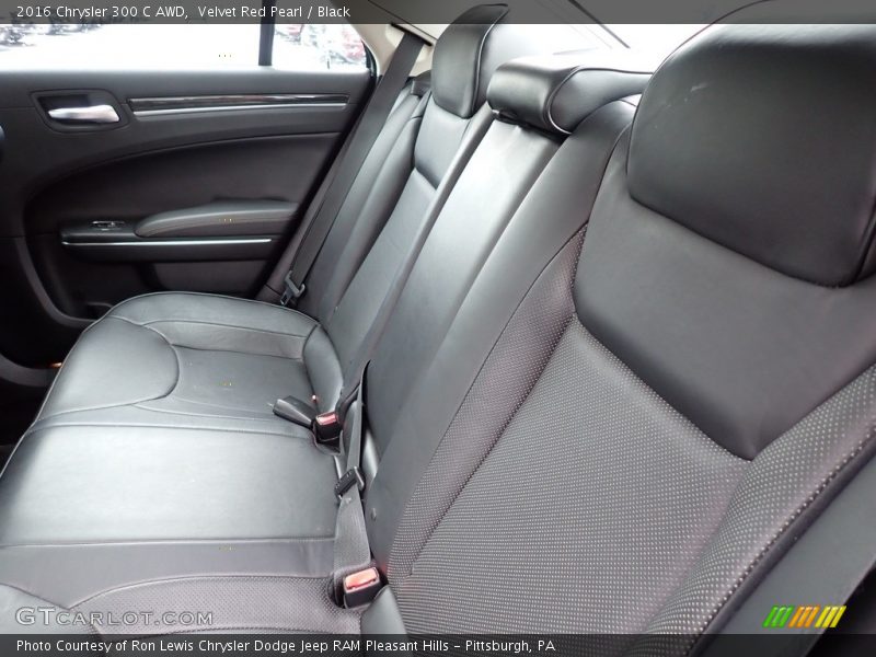 Rear Seat of 2016 300 C AWD