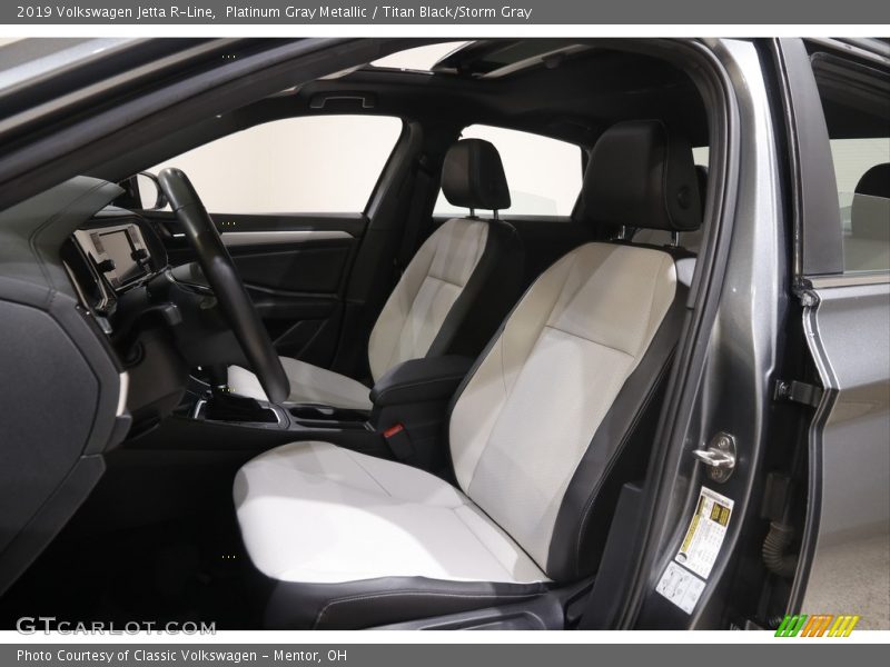 Front Seat of 2019 Jetta R-Line