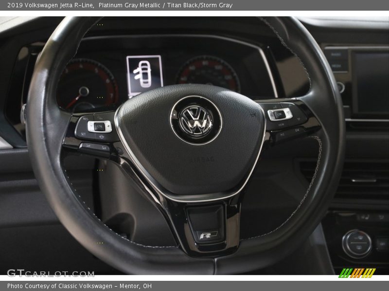  2019 Jetta R-Line Steering Wheel