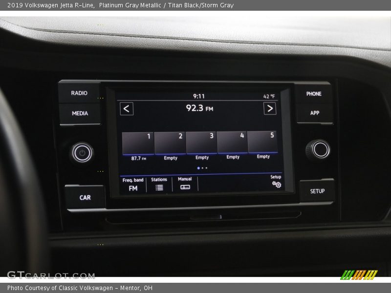 Audio System of 2019 Jetta R-Line