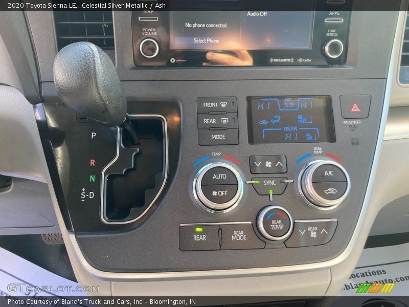 Celestial Silver Metallic / Ash 2020 Toyota Sienna LE