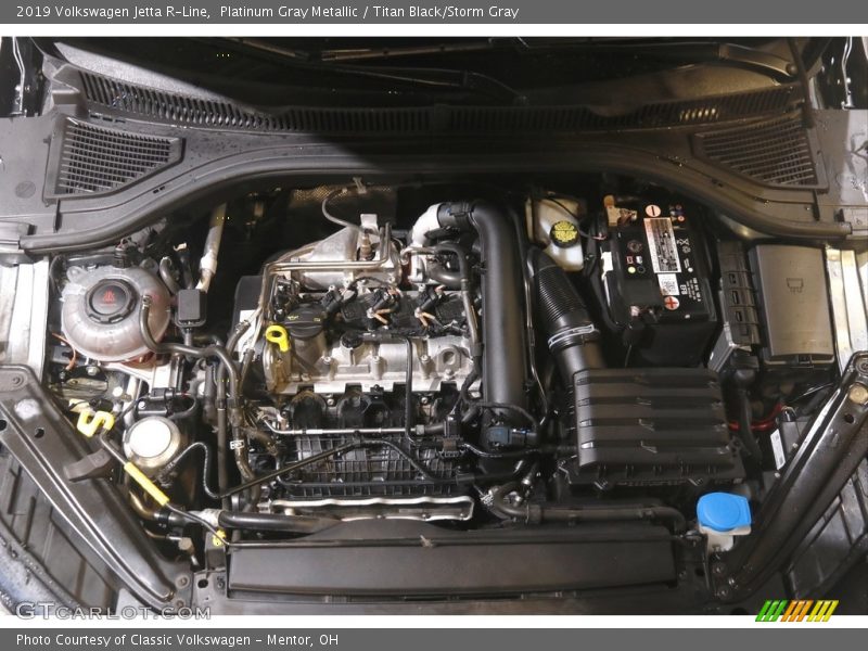  2019 Jetta R-Line Engine - 1.4 Liter TSI Turbocharged DOHC 16-Valve VVT 4 Cylinder