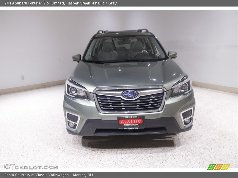 Jasper Green Metallic / Gray 2019 Subaru Forester 2.5i Limited
