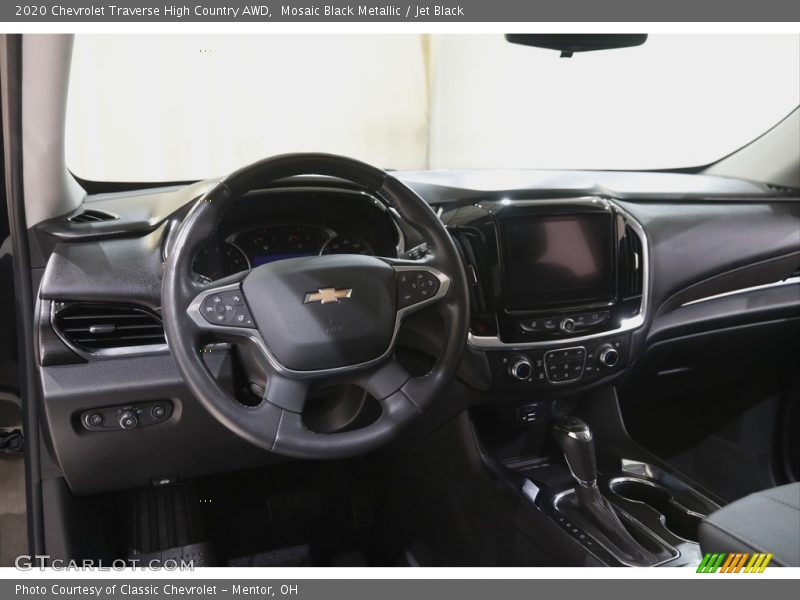Dashboard of 2020 Traverse High Country AWD
