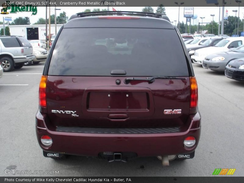 Cranberry Red Metallic / Ebony Black 2006 GMC Envoy XL SLT 4x4