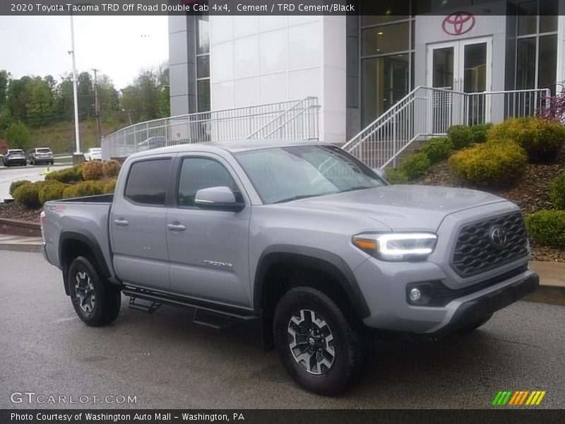 Cement / TRD Cement/Black 2020 Toyota Tacoma TRD Off Road Double Cab 4x4