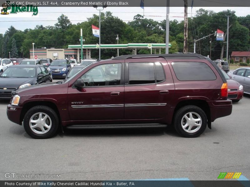 Cranberry Red Metallic / Ebony Black 2006 GMC Envoy XL SLT 4x4