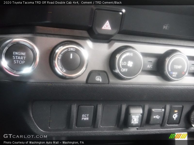 Cement / TRD Cement/Black 2020 Toyota Tacoma TRD Off Road Double Cab 4x4
