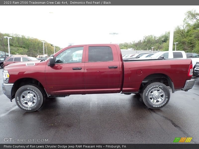 Delmonico Red Pearl / Black 2023 Ram 2500 Tradesman Crew Cab 4x4