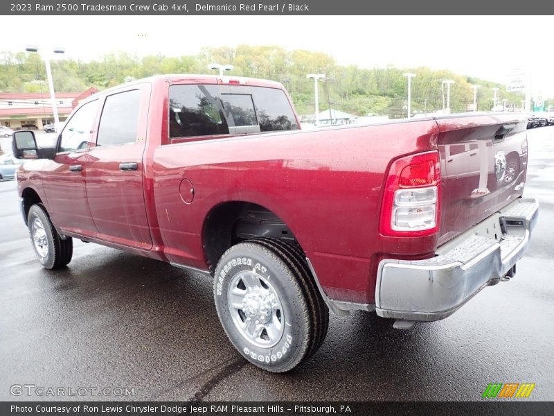 Delmonico Red Pearl / Black 2023 Ram 2500 Tradesman Crew Cab 4x4