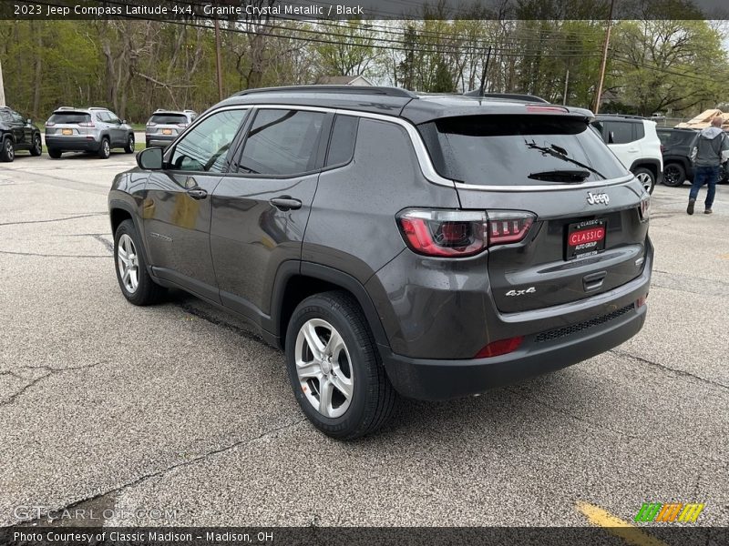 Granite Crystal Metallic / Black 2023 Jeep Compass Latitude 4x4