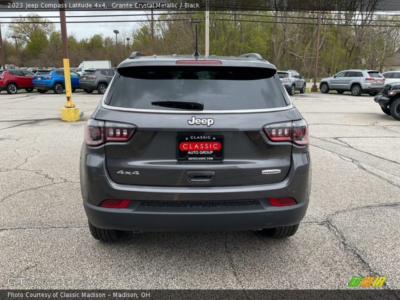 Granite Crystal Metallic / Black 2023 Jeep Compass Latitude 4x4
