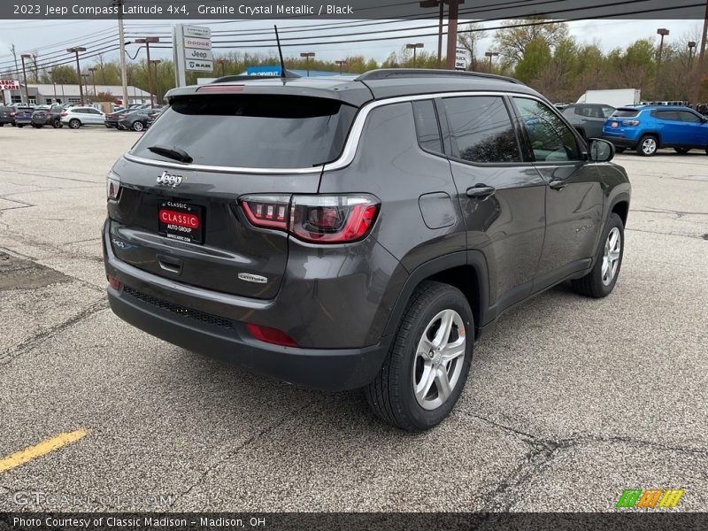 Granite Crystal Metallic / Black 2023 Jeep Compass Latitude 4x4