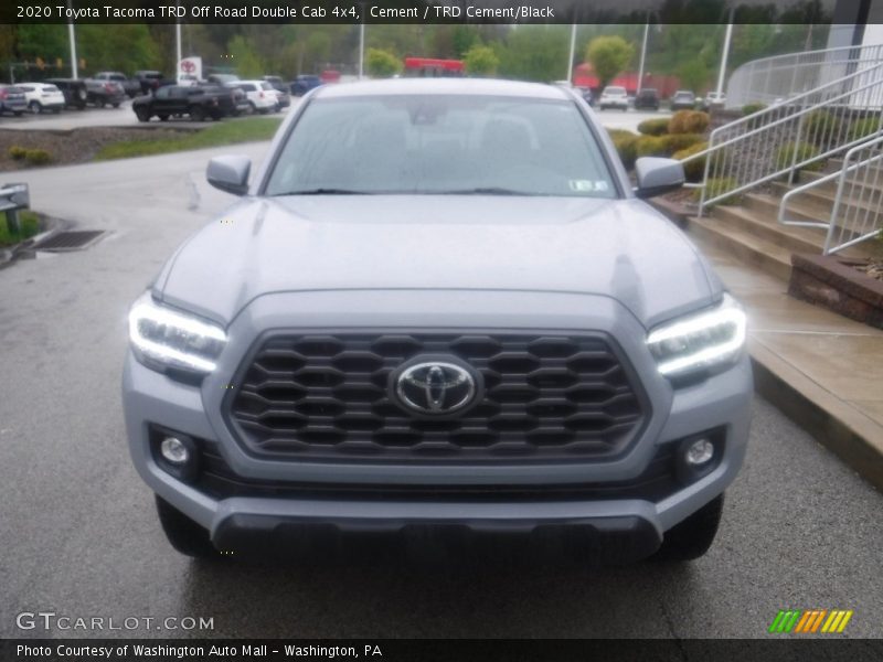 Cement / TRD Cement/Black 2020 Toyota Tacoma TRD Off Road Double Cab 4x4