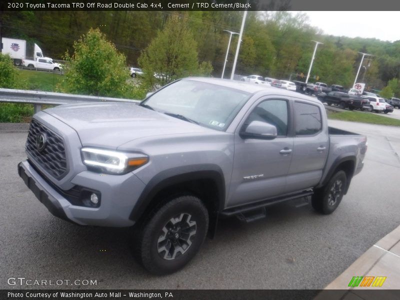 Cement / TRD Cement/Black 2020 Toyota Tacoma TRD Off Road Double Cab 4x4