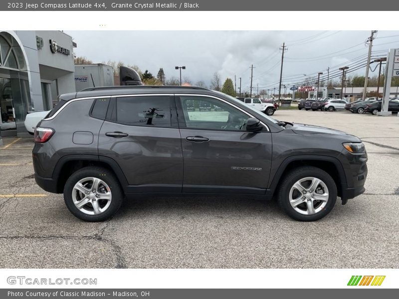 Granite Crystal Metallic / Black 2023 Jeep Compass Latitude 4x4