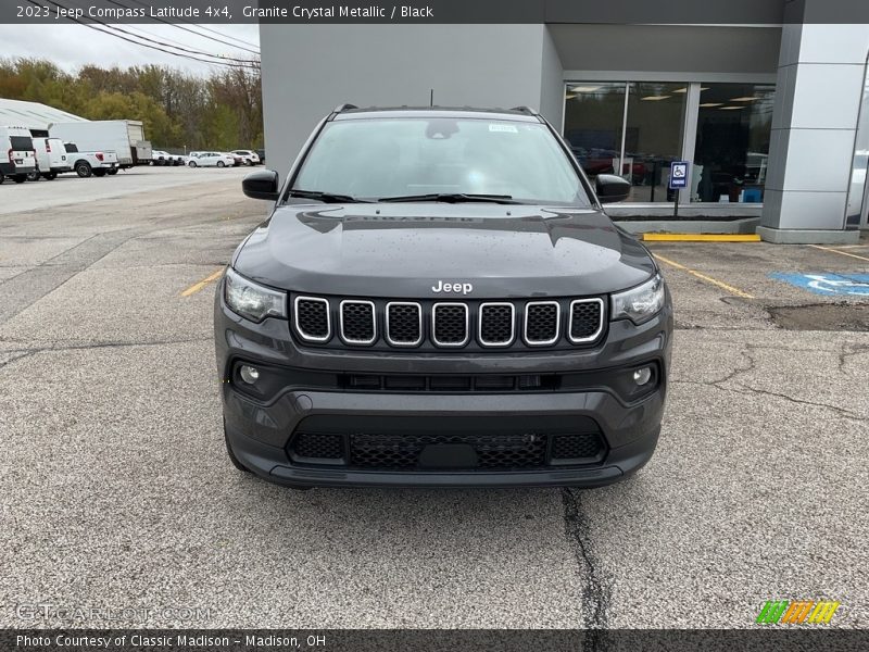 Granite Crystal Metallic / Black 2023 Jeep Compass Latitude 4x4