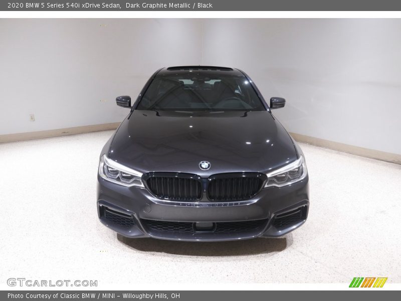 Dark Graphite Metallic / Black 2020 BMW 5 Series 540i xDrive Sedan