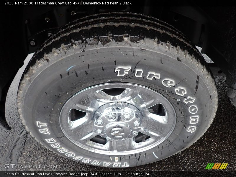 Delmonico Red Pearl / Black 2023 Ram 2500 Tradesman Crew Cab 4x4