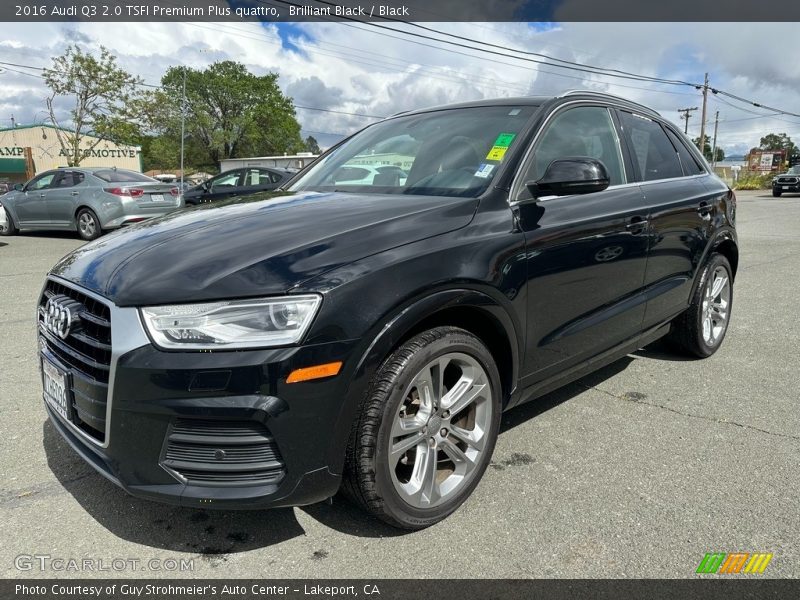 Brilliant Black / Black 2016 Audi Q3 2.0 TSFI Premium Plus quattro