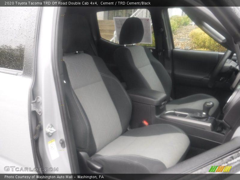 Cement / TRD Cement/Black 2020 Toyota Tacoma TRD Off Road Double Cab 4x4