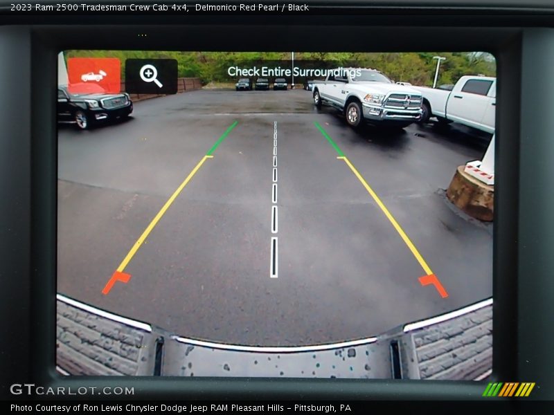 Delmonico Red Pearl / Black 2023 Ram 2500 Tradesman Crew Cab 4x4