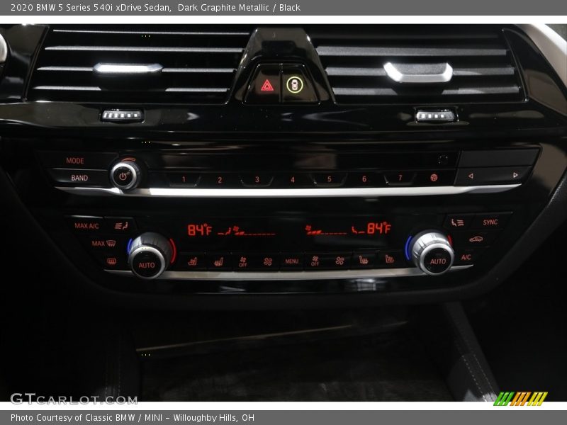 Dark Graphite Metallic / Black 2020 BMW 5 Series 540i xDrive Sedan