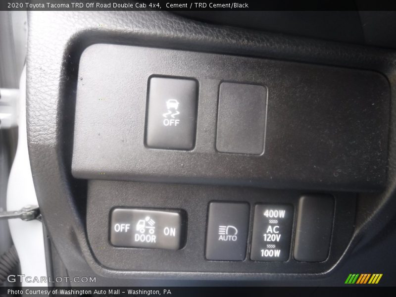 Cement / TRD Cement/Black 2020 Toyota Tacoma TRD Off Road Double Cab 4x4