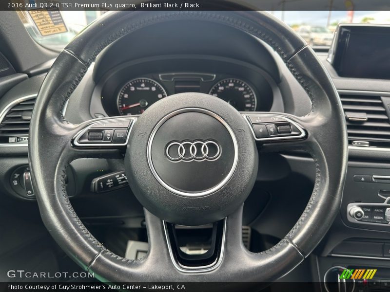 Brilliant Black / Black 2016 Audi Q3 2.0 TSFI Premium Plus quattro