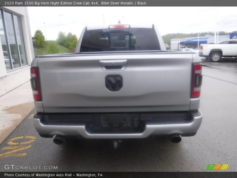 Billet Silver Metallic / Black 2020 Ram 1500 Big Horn Night Edition Crew Cab 4x4
