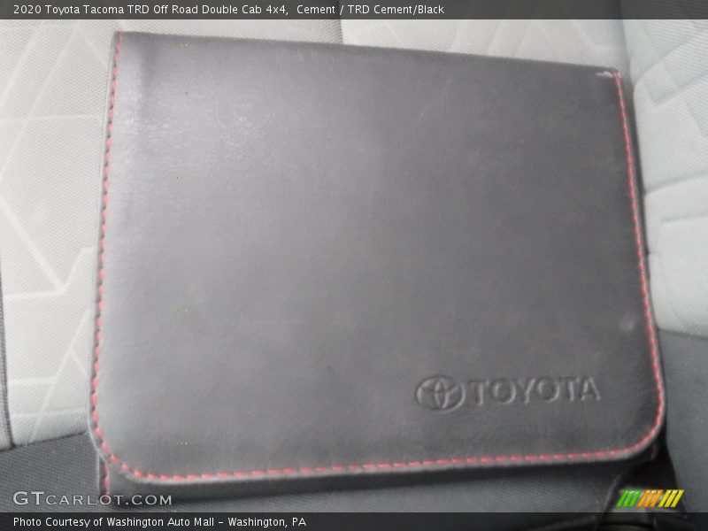 Cement / TRD Cement/Black 2020 Toyota Tacoma TRD Off Road Double Cab 4x4