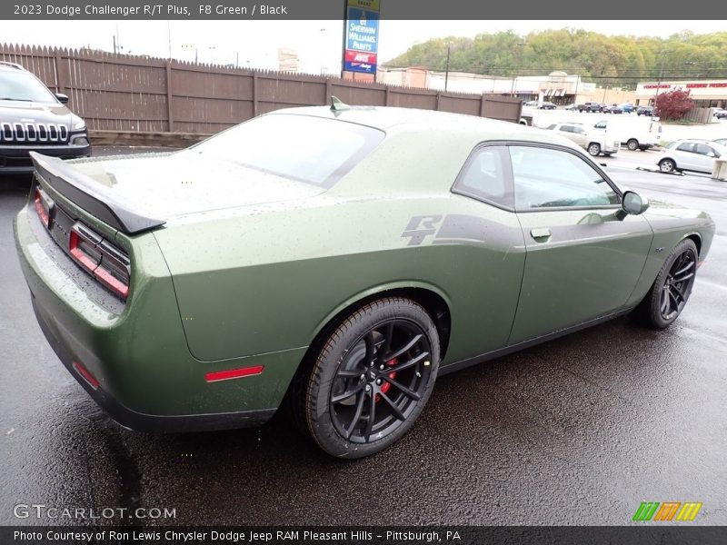 F8 Green / Black 2023 Dodge Challenger R/T Plus