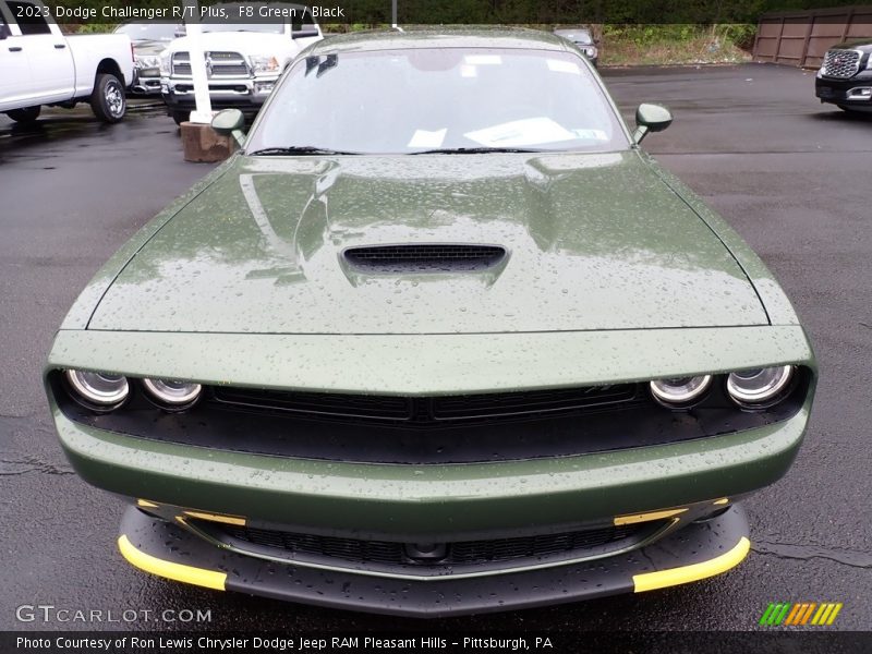 F8 Green / Black 2023 Dodge Challenger R/T Plus