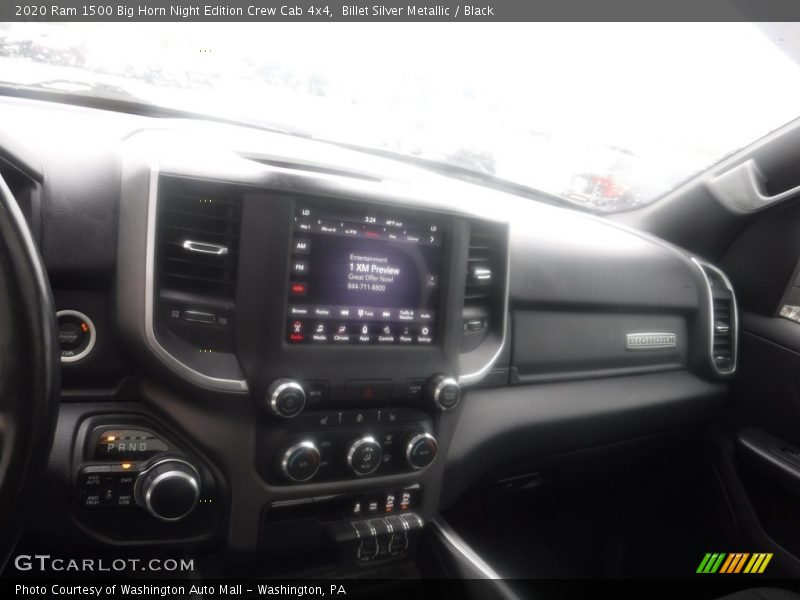 Billet Silver Metallic / Black 2020 Ram 1500 Big Horn Night Edition Crew Cab 4x4