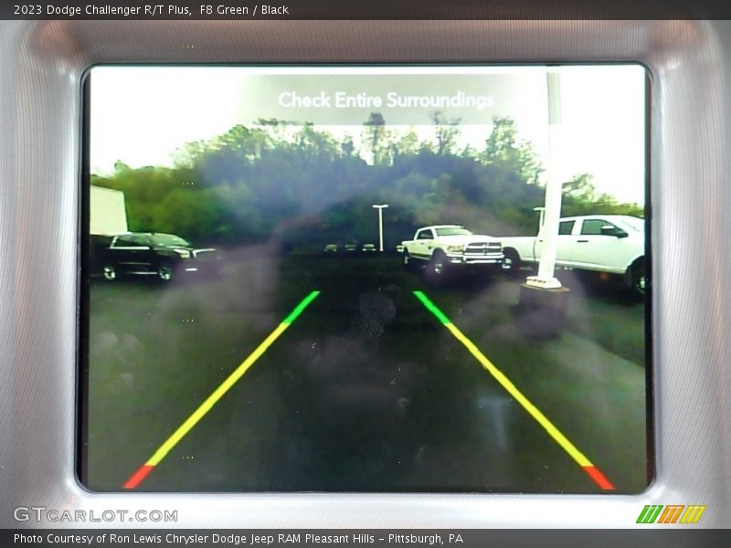 F8 Green / Black 2023 Dodge Challenger R/T Plus