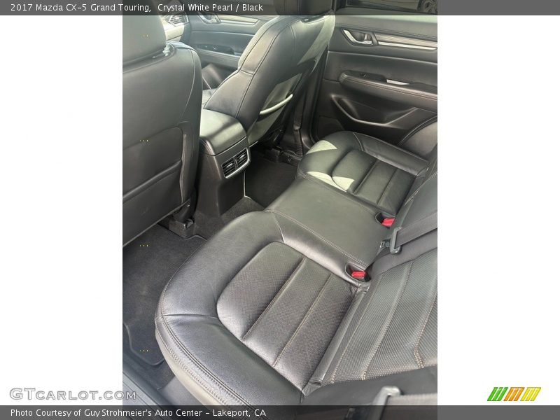 Rear Seat of 2017 CX-5 Grand Touring