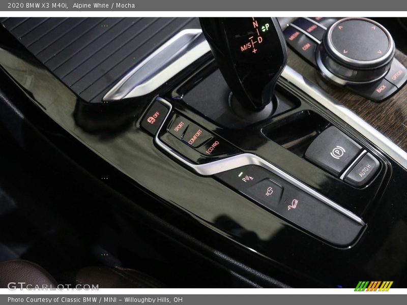 Alpine White / Mocha 2020 BMW X3 M40i