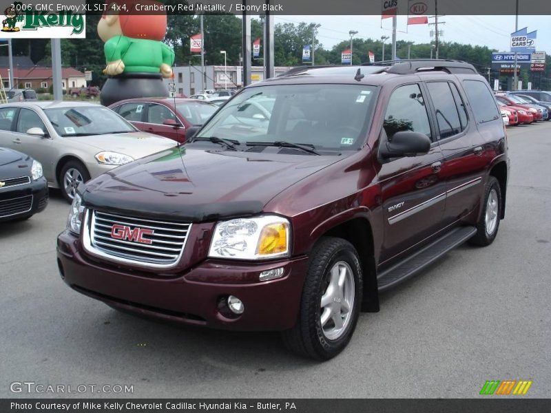 Cranberry Red Metallic / Ebony Black 2006 GMC Envoy XL SLT 4x4