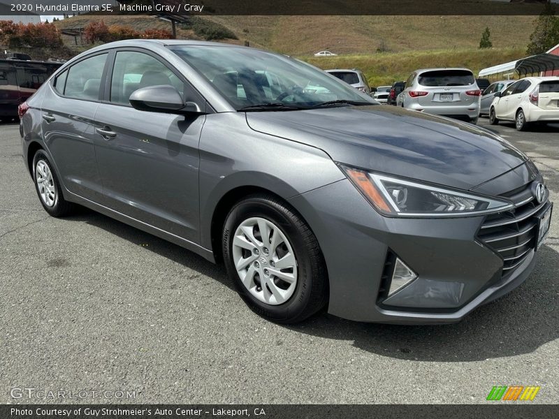 Machine Gray / Gray 2020 Hyundai Elantra SE