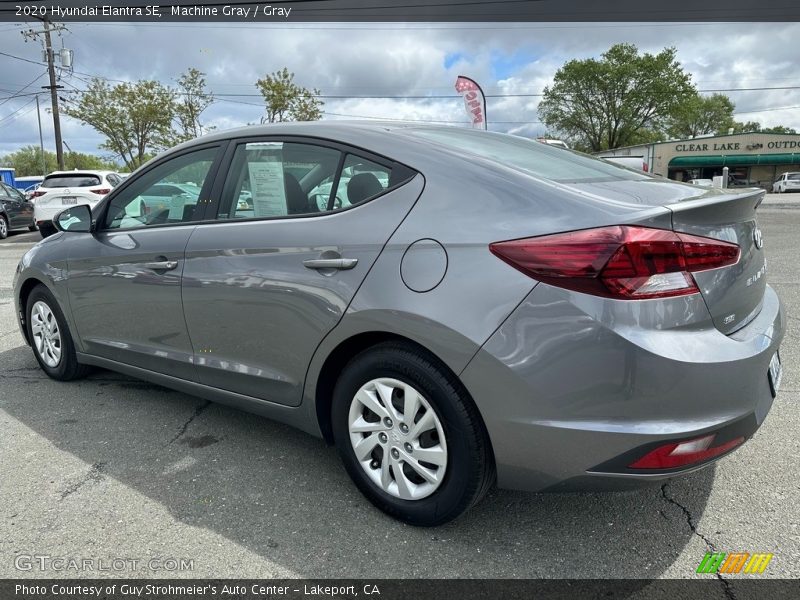 Machine Gray / Gray 2020 Hyundai Elantra SE