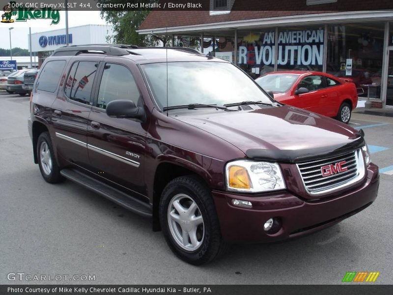 Cranberry Red Metallic / Ebony Black 2006 GMC Envoy XL SLT 4x4