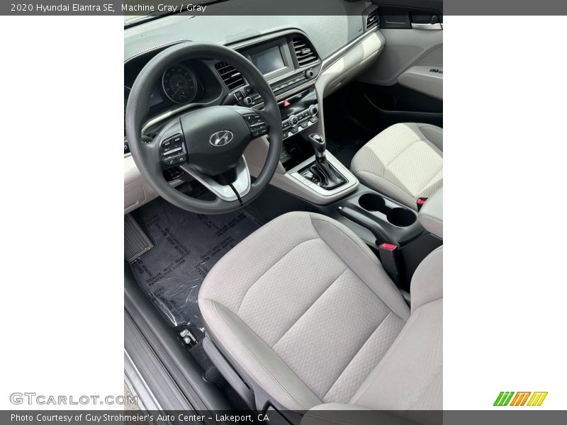 Machine Gray / Gray 2020 Hyundai Elantra SE