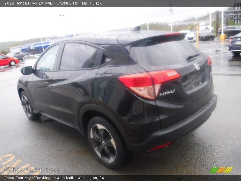 Crystal Black Pearl / Black 2018 Honda HR-V EX AWD