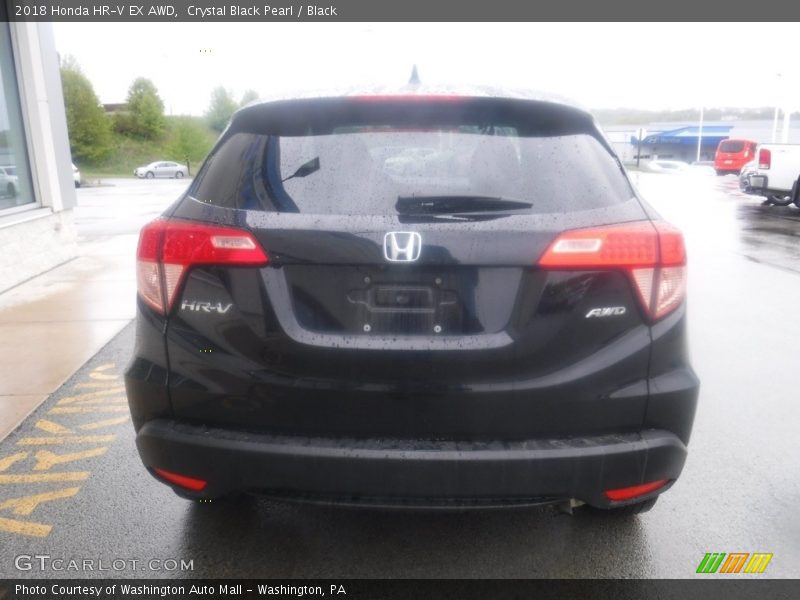 Crystal Black Pearl / Black 2018 Honda HR-V EX AWD