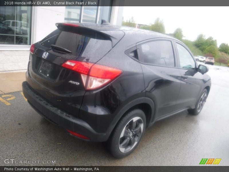 Crystal Black Pearl / Black 2018 Honda HR-V EX AWD