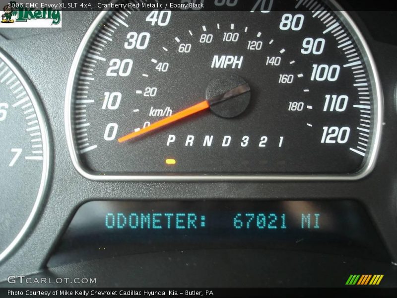 Cranberry Red Metallic / Ebony Black 2006 GMC Envoy XL SLT 4x4