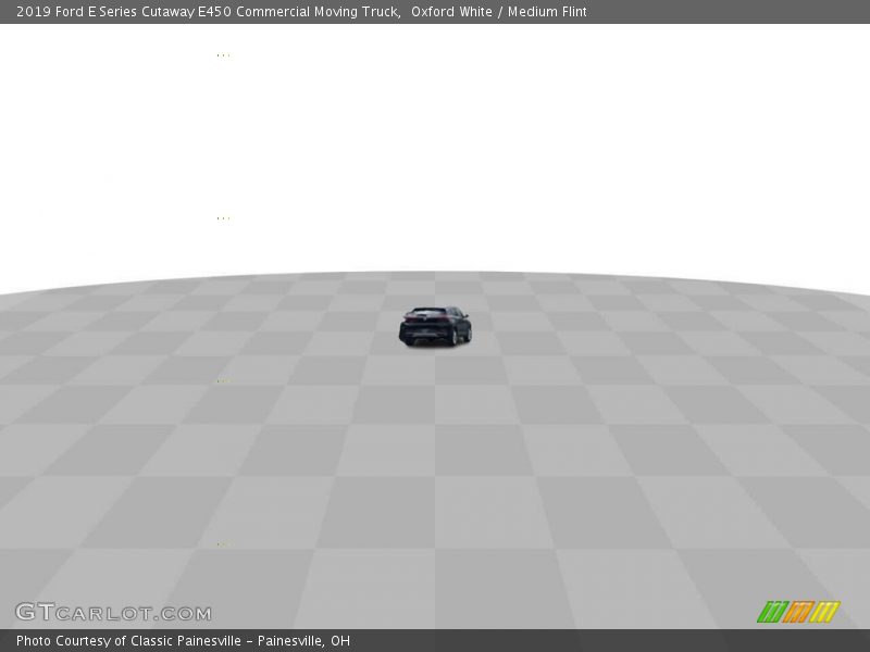 Oxford White / Medium Flint 2019 Ford E Series Cutaway E450 Commercial Moving Truck