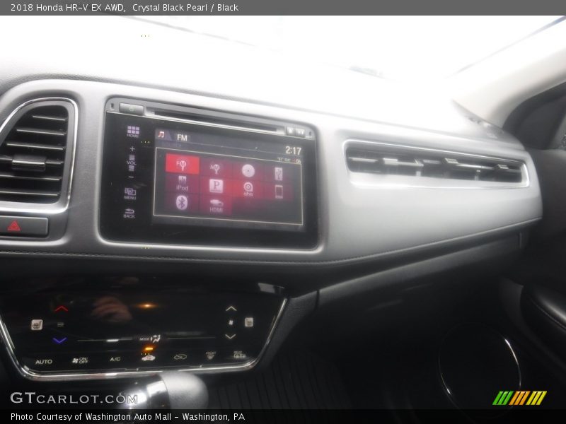 Crystal Black Pearl / Black 2018 Honda HR-V EX AWD