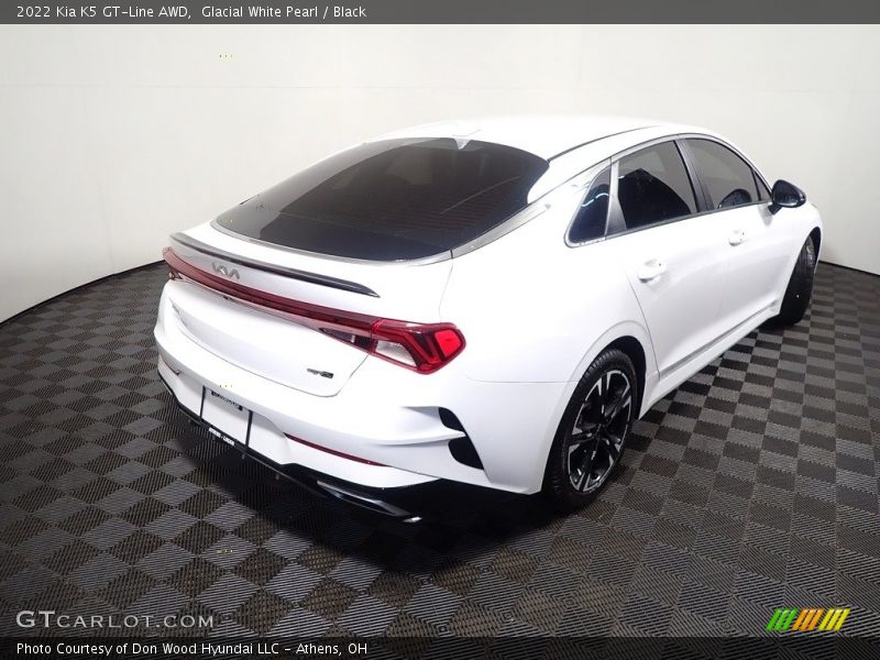 Glacial White Pearl / Black 2022 Kia K5 GT-Line AWD