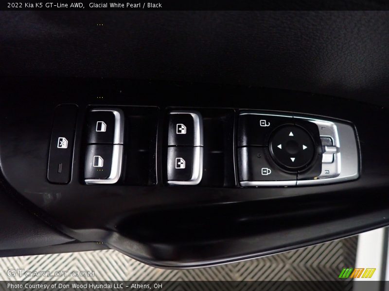 Glacial White Pearl / Black 2022 Kia K5 GT-Line AWD